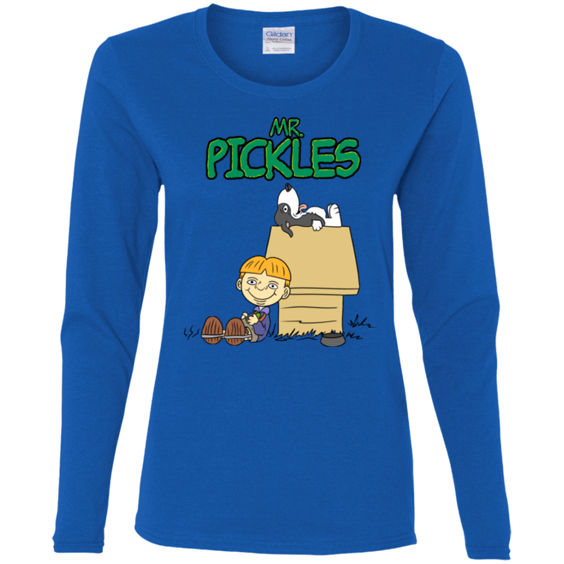 T-Shirts Royal / S Mr Snopkles Women's Long Sleeve T-Shirt