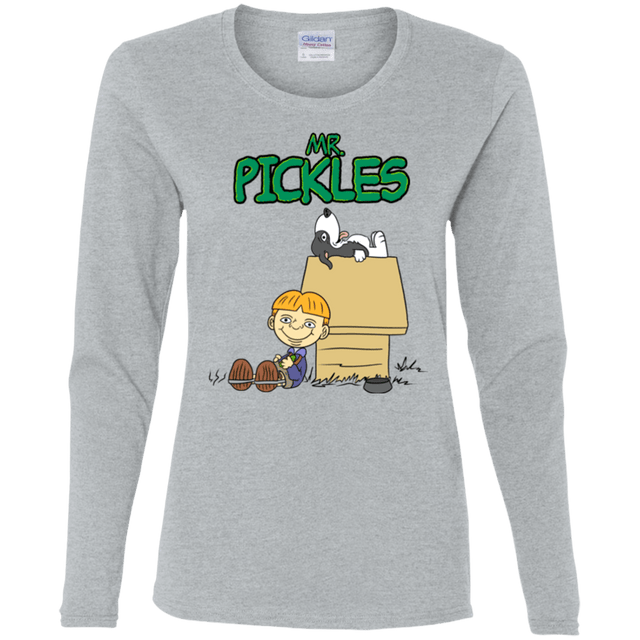 T-Shirts Sport Grey / S Mr Snopkles Women's Long Sleeve T-Shirt