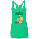 T-Shirts Envy / X-Small Mr Snopkles Women's Triblend Racerback Tank