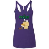 T-Shirts Purple Rush / X-Small Mr Snopkles Women's Triblend Racerback Tank