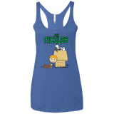 T-Shirts Vintage Royal / X-Small Mr Snopkles Women's Triblend Racerback Tank