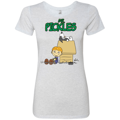 T-Shirts Heather White / S Mr Snopkles Women's Triblend T-Shirt
