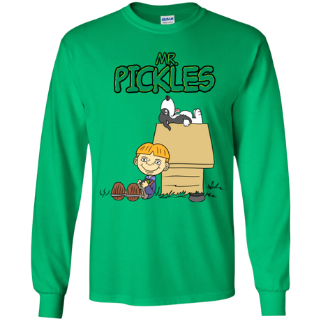 T-Shirts Irish Green / YS Mr Snopkles Youth Long Sleeve T-Shirt