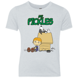 T-Shirts Heather White / YXS Mr Snopkles Youth Triblend T-Shirt