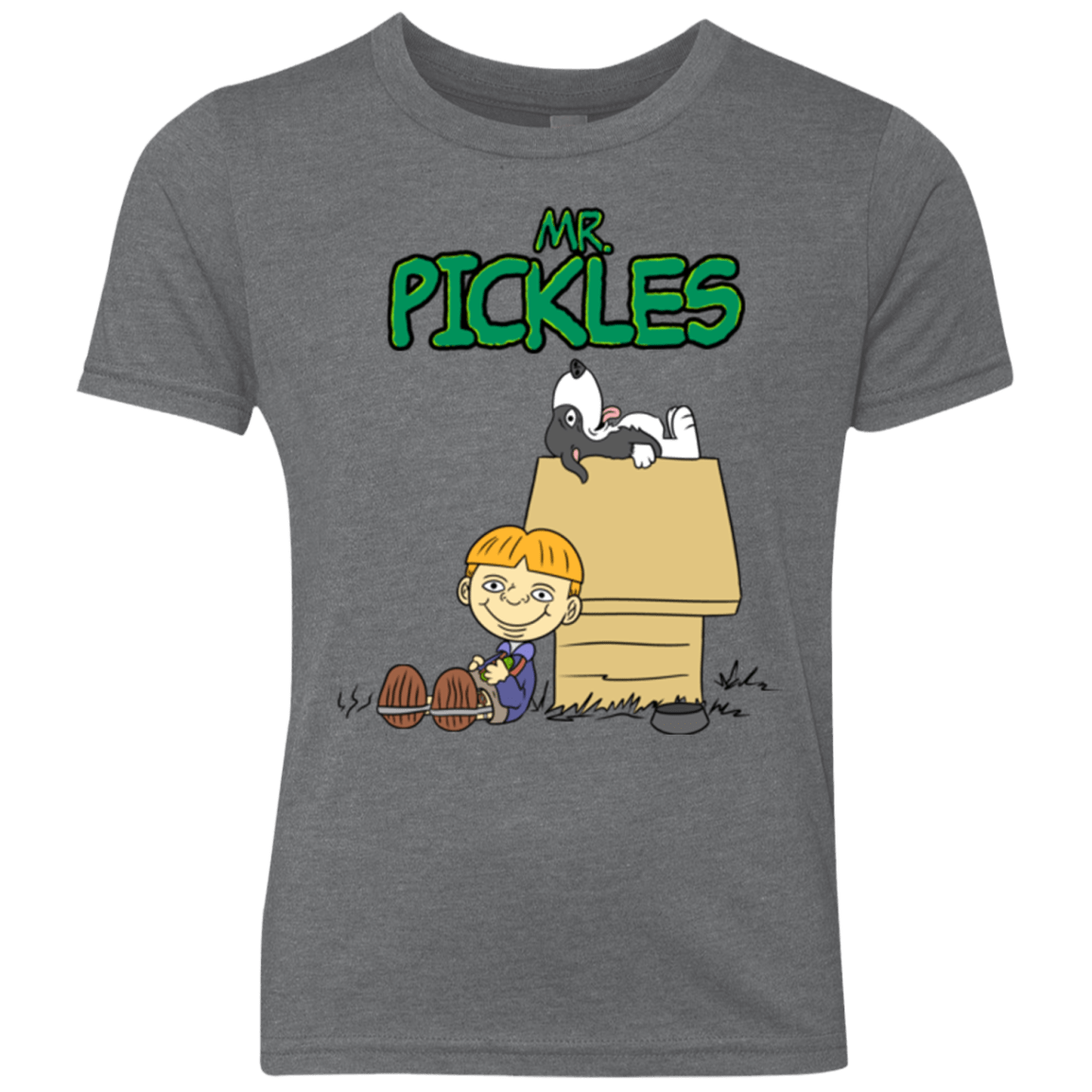 T-Shirts Premium Heather / YXS Mr Snopkles Youth Triblend T-Shirt