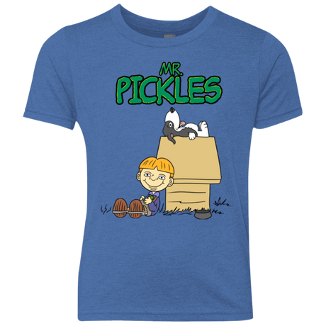 T-Shirts Vintage Royal / YXS Mr Snopkles Youth Triblend T-Shirt