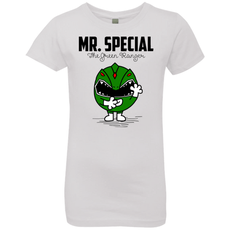 T-Shirts White / YXS Mr Special Girls Premium T-Shirt