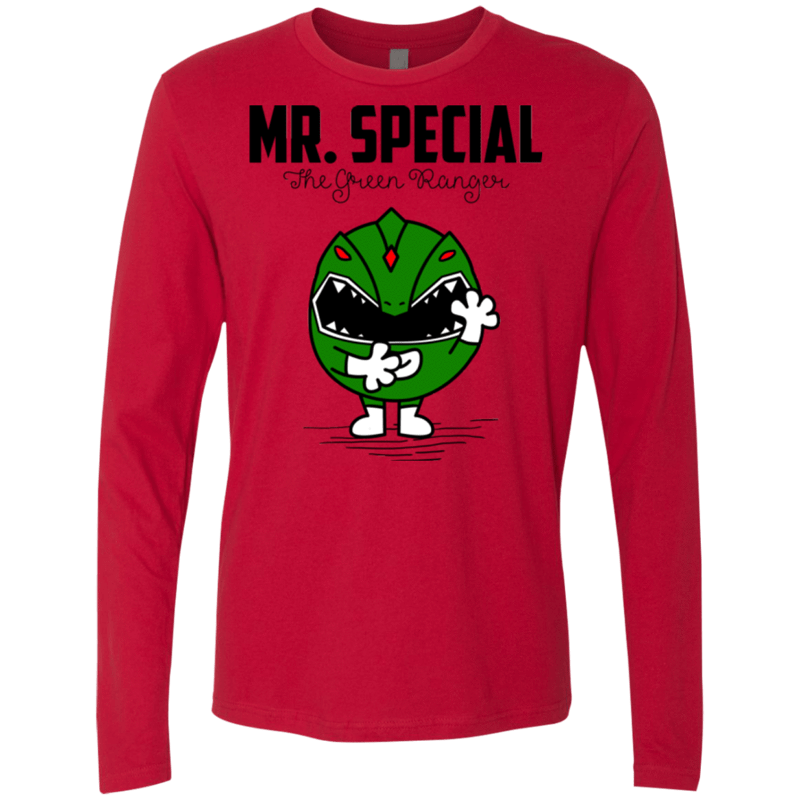 T-Shirts Red / Small Mr Special Men's Premium Long Sleeve