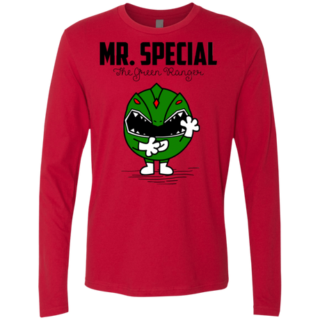 T-Shirts Red / Small Mr Special Men's Premium Long Sleeve