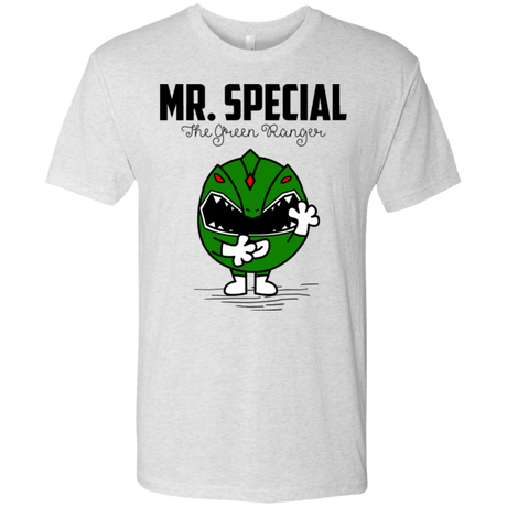 T-Shirts Heather White / Small Mr Special Men's Triblend T-Shirt