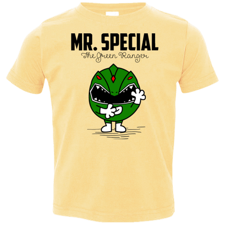 T-Shirts Butter / 2T Mr Special Toddler Premium T-Shirt