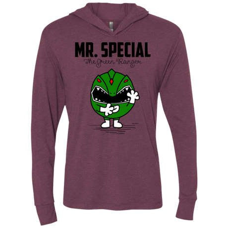 T-Shirts Mr Special Triblend Long Sleeve Hoodie Tee