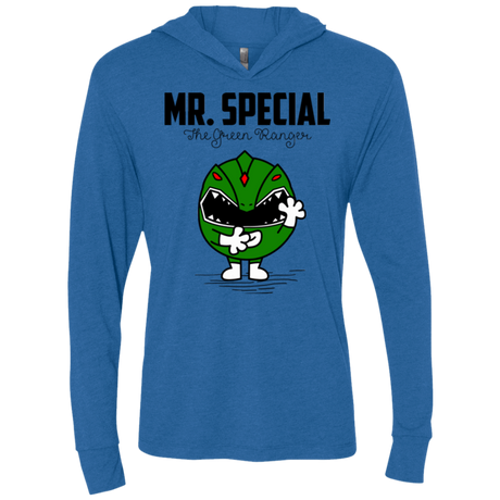 T-Shirts Vintage Royal / X-Small Mr Special Triblend Long Sleeve Hoodie Tee