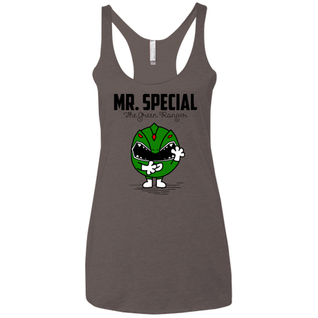 T-Shirts Macchiato / X-Small Mr Special Women's Triblend Racerback Tank