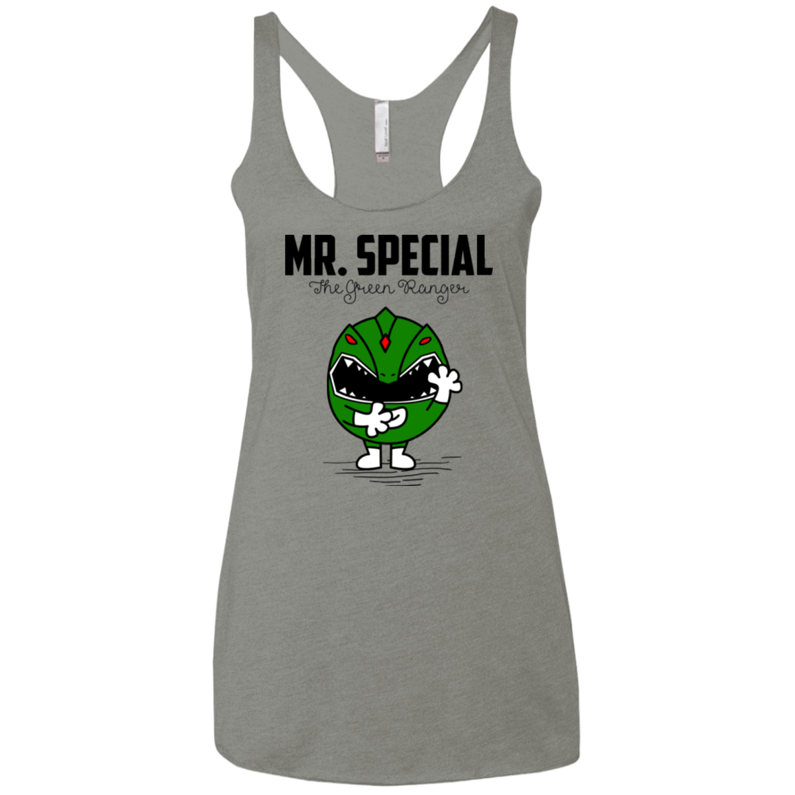 T-Shirts Venetian Grey / X-Small Mr Special Women's Triblend Racerback Tank