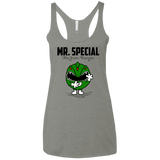 T-Shirts Venetian Grey / X-Small Mr Special Women's Triblend Racerback Tank