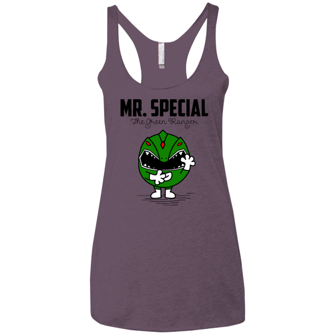 T-Shirts Vintage Purple / X-Small Mr Special Women's Triblend Racerback Tank