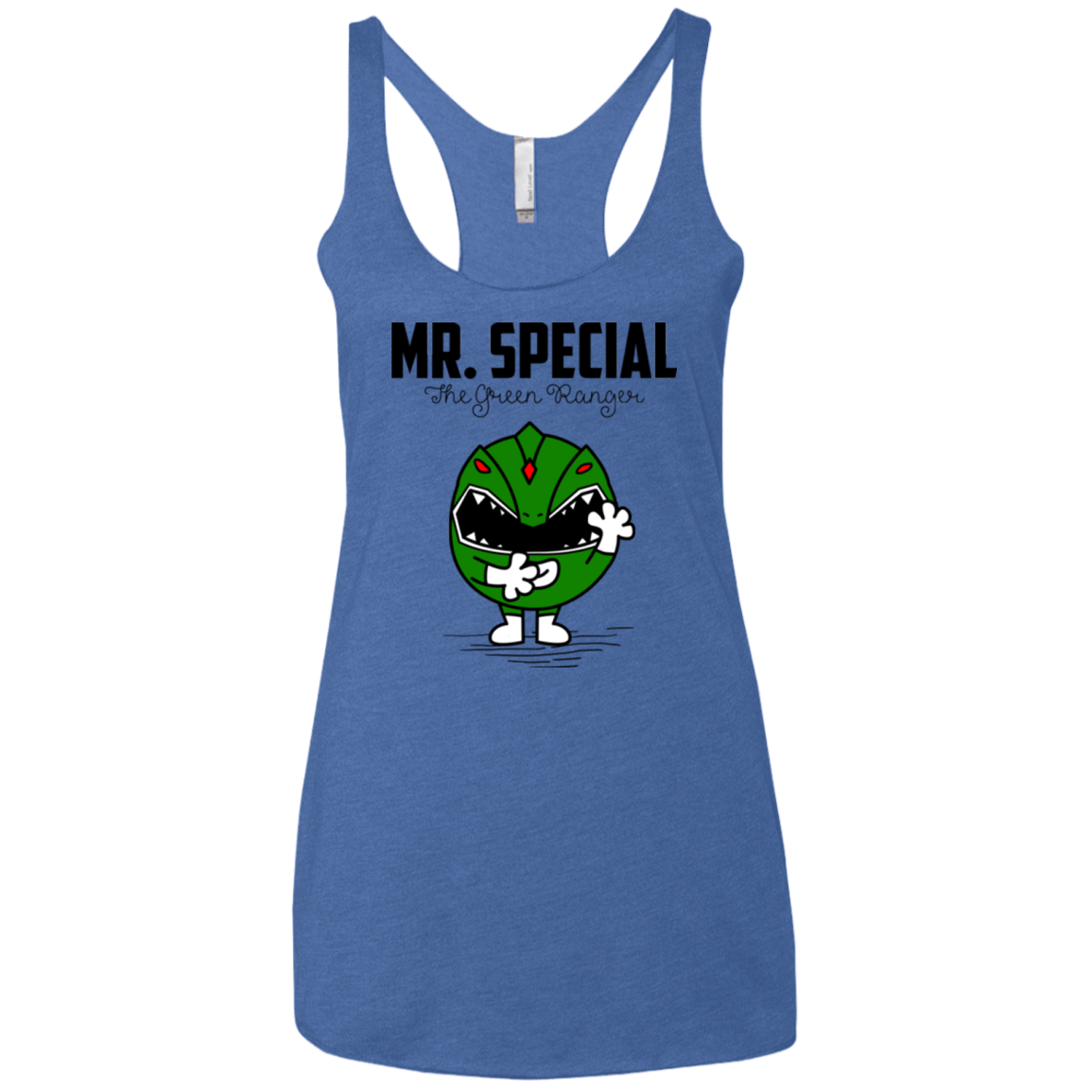 T-Shirts Vintage Royal / X-Small Mr Special Women's Triblend Racerback Tank