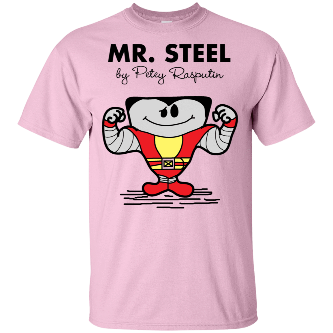 T-Shirts Light Pink / S Mr Steel T-Shirt