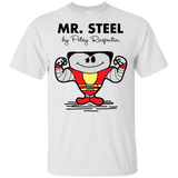 T-Shirts White / S Mr Steel T-Shirt