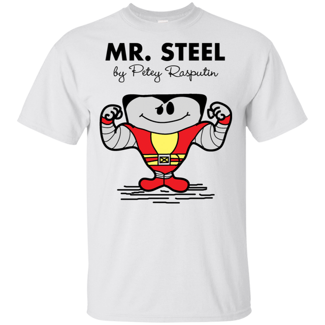 T-Shirts White / S Mr Steel T-Shirt