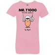 T-Shirts Light Pink / YXS Mr T1000 Girls Premium T-Shirt