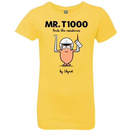 T-Shirts Vibrant Yellow / YXS Mr T1000 Girls Premium T-Shirt