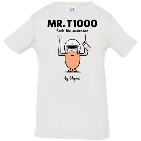 T-Shirts White / 6 Months Mr T1000 Infant Premium T-Shirt