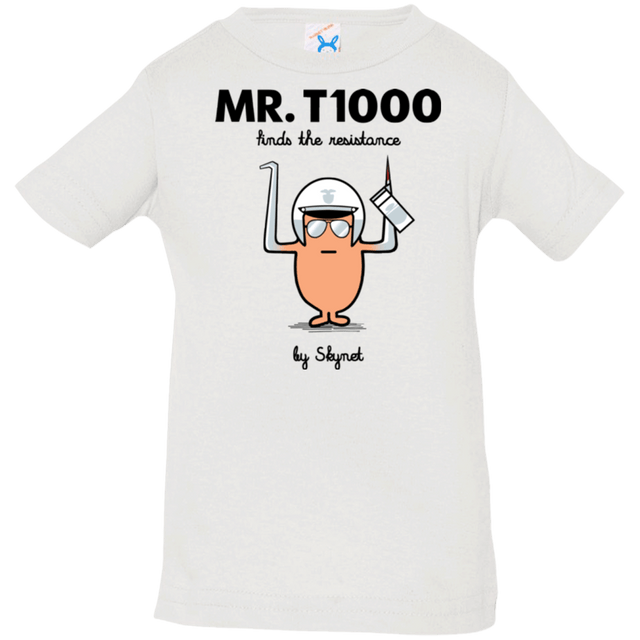 T-Shirts White / 6 Months Mr T1000 Infant Premium T-Shirt