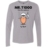 T-Shirts Heather Grey / Small Mr T1000 Men's Premium Long Sleeve