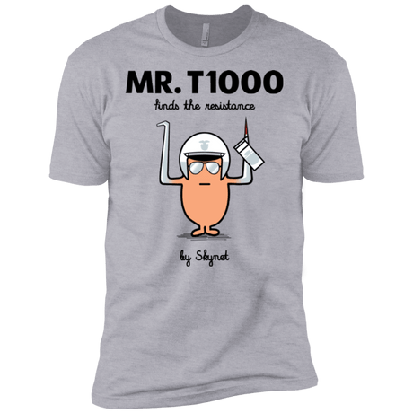 T-Shirts Heather Grey / X-Small Mr T1000 Men's Premium T-Shirt