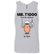 T-Shirts Heather Grey / Small Mr T1000 Men's Premium Tank Top