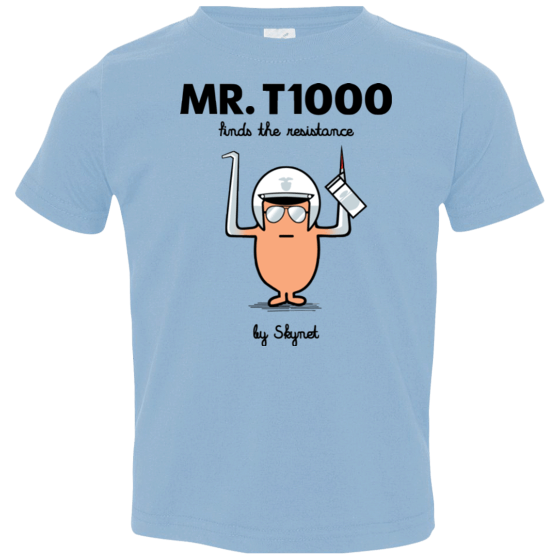 T-Shirts Light Blue / 2T Mr T1000 Toddler Premium T-Shirt