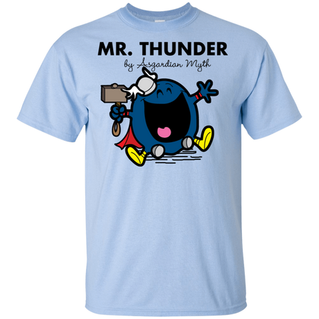 T-Shirts Light Blue / S Mr Thunder T-Shirt