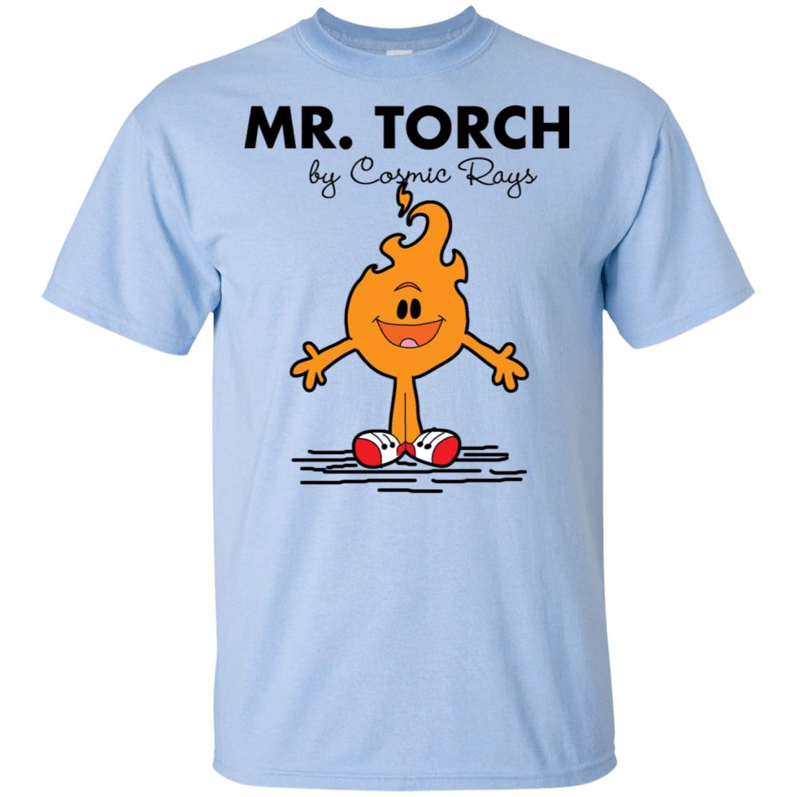 T-Shirts Light Blue / S Mr Torch T-Shirt