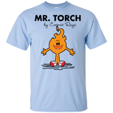 T-Shirts Light Blue / S Mr Torch T-Shirt