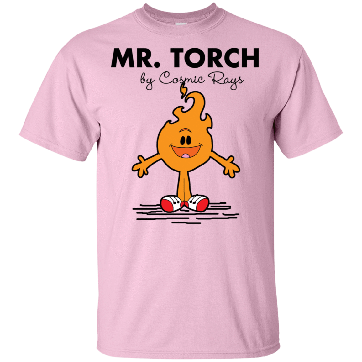T-Shirts Light Pink / S Mr Torch T-Shirt