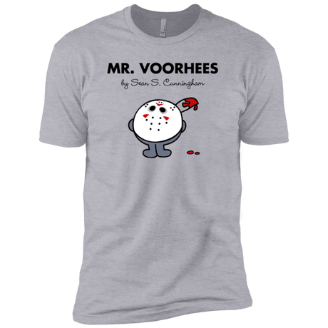 T-Shirts Heather Grey / YXS Mr Voorhees Boys Premium T-Shirt