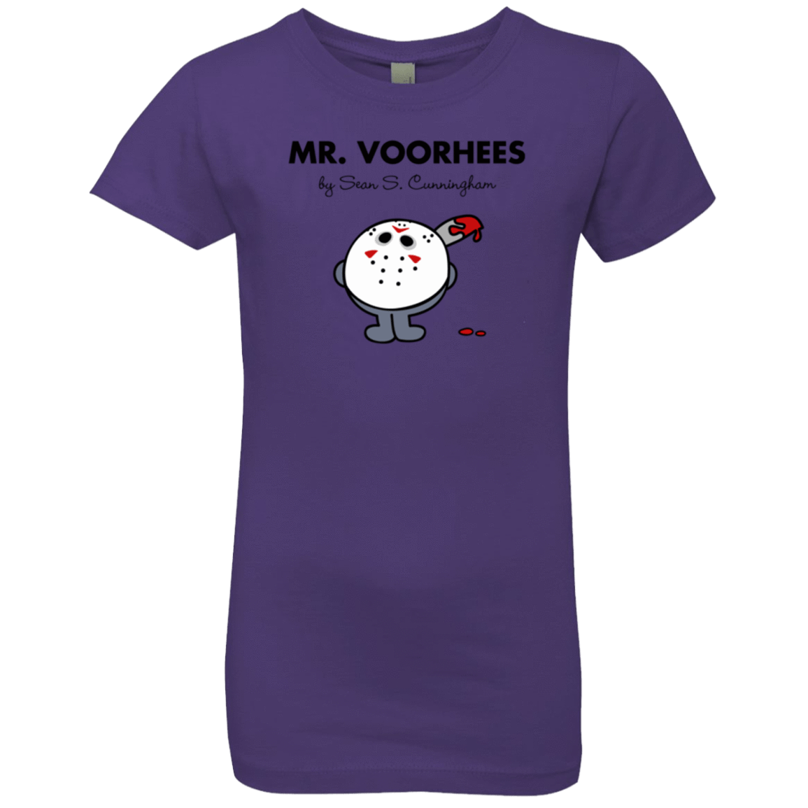 T-Shirts Purple Rush / YXS Mr Voorhees Girls Premium T-Shirt