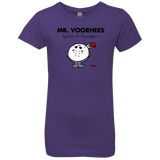 T-Shirts Purple Rush / YXS Mr Voorhees Girls Premium T-Shirt