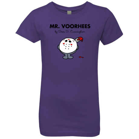 T-Shirts Purple Rush / YXS Mr Voorhees Girls Premium T-Shirt