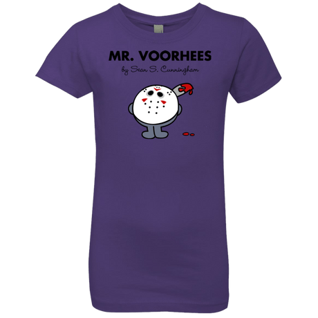 T-Shirts Purple Rush / YXS Mr Voorhees Girls Premium T-Shirt