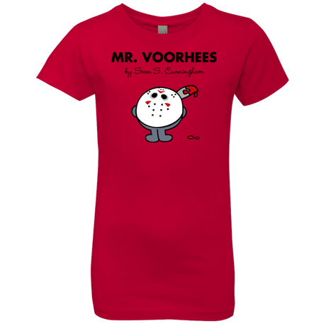 T-Shirts Red / YXS Mr Voorhees Girls Premium T-Shirt