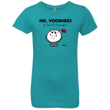 T-Shirts Tahiti Blue / YXS Mr Voorhees Girls Premium T-Shirt