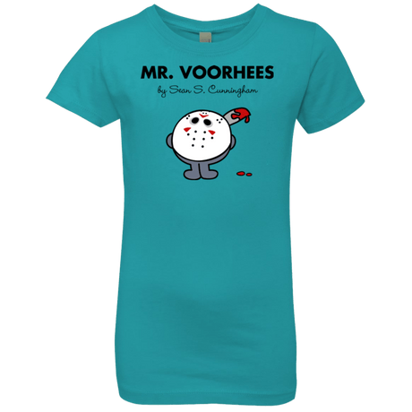 T-Shirts Tahiti Blue / YXS Mr Voorhees Girls Premium T-Shirt