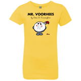 T-Shirts Vibrant Yellow / YXS Mr Voorhees Girls Premium T-Shirt