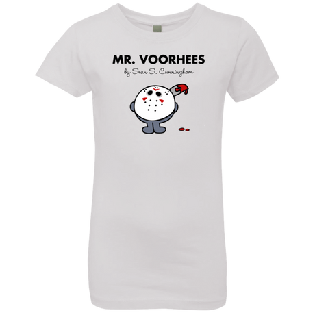 T-Shirts White / YXS Mr Voorhees Girls Premium T-Shirt
