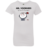 T-Shirts White / YXS Mr Voorhees Girls Premium T-Shirt