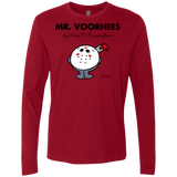 T-Shirts Cardinal / Small Mr Voorhees Men's Premium Long Sleeve