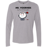T-Shirts Heather Grey / Small Mr Voorhees Men's Premium Long Sleeve